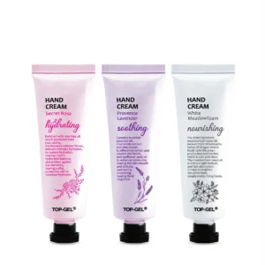 頂郁 TOP-GEL 三款護手霜：玫瑰保濕、薰衣草舒緩、白花草滋養 / TOP-GEL hydrating, soothing, nourishing hand creams